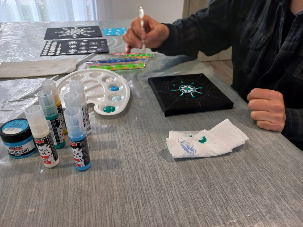 mandala pontozó workshop